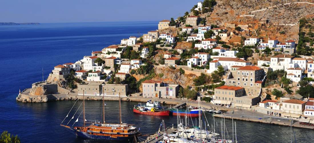 Port of hydra Saronic Destinations Tours in Greece Peloponnese Epos Travel Tours