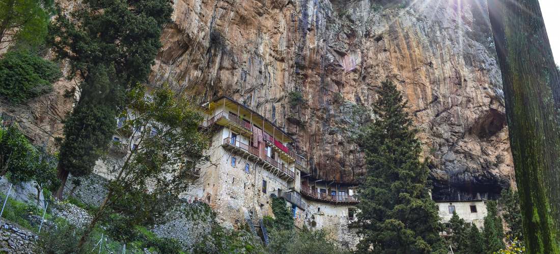 Prodromos monastery Destinations Tours in Greece Peloponnese Epos Travel Tours