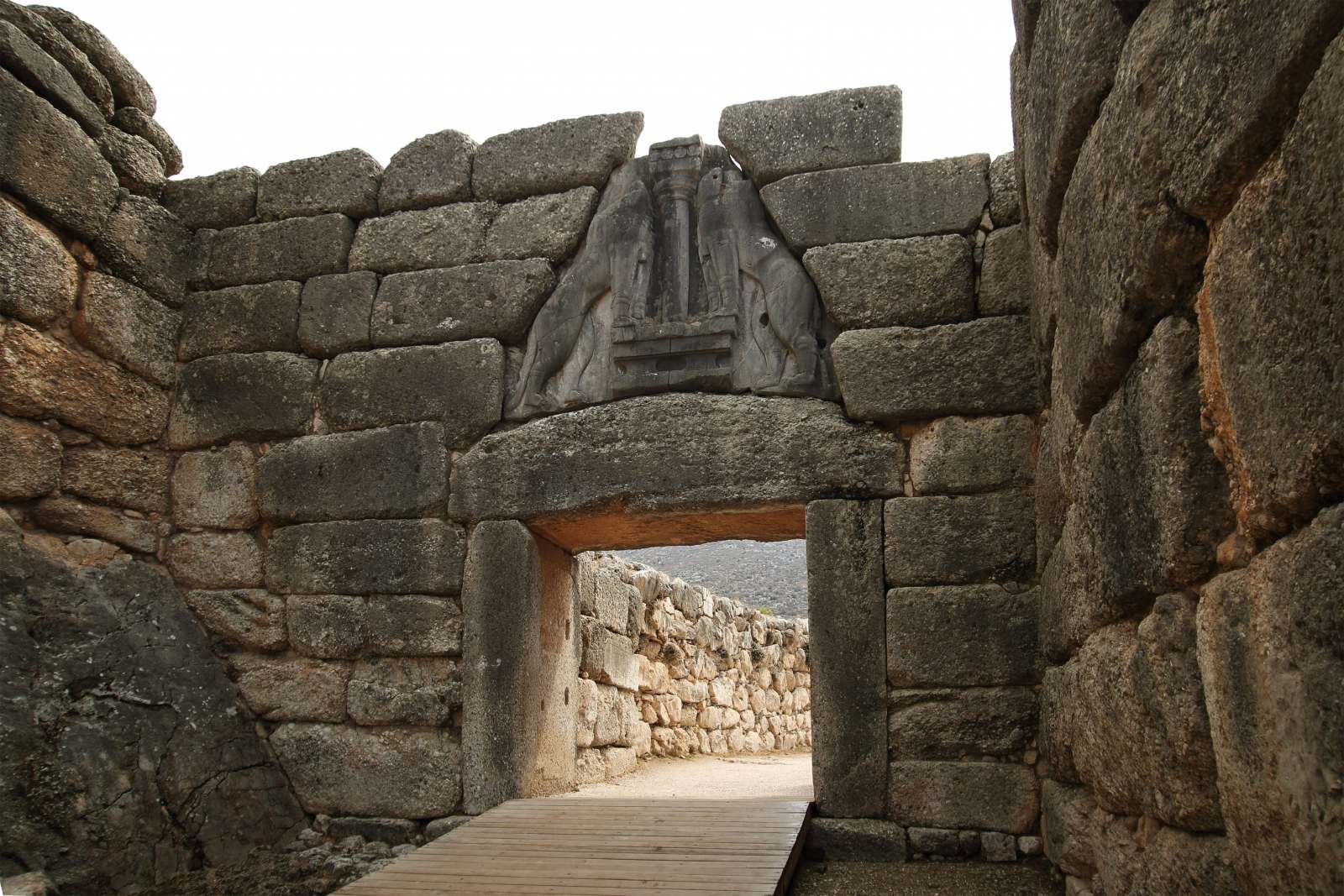 Mycenae Lions gate Destinations Tours in Greece Peloponnese Epos Travel Tours
