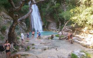 Neda waterfalls Destinations Tours in Greece Peloponnese Epos Travel Tours